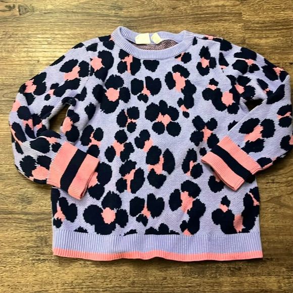 Leopard 🐆 purple and pink sweater - Picture 1 of 2